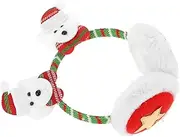 [WRITWAA] Lovely Christmas Earmuff Winter Warm Ear Cover Lovely Children Ear Warmer