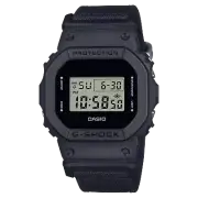 G-Shock DW5600BCE-1 Street Smart Utilitarian Square Black Cordura
