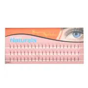 3PCS Black Eyelash Extensions Eyelash Grafting Individual False Eyelashes Cluster 0.07mmThickness 8CM LENGTH