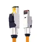 Zoerax Cat8 Ethernet Patch Cable S/FTP 22AWG Double Shielded Solid Cable 2000Mhz