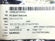 ORNTA10-1TR VISHAY ORNTA10-1 RES NETWORK 4 RES MULT OHM 8SOIC 6 PIECES