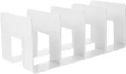 DOITOOL Book Storage Organizer Multifunctional Desk File Sorter Stand for Home Office Compartment Rack for Books Documents and Papers