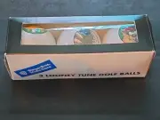 Warner Bros Looney Tunes Golf Balls Bugs Bunny Tasmanian Devil Daffy Duck 1998