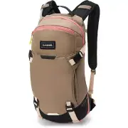 Dakine Drafter 10L Bike Women's Backpack w/ 3L Hydration, Pinebark Brown New