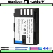 Battery Pack For Panasonic DMW-BLF19 DMW-BLF19E DMW-BLF19PP DMC-643 2200mah