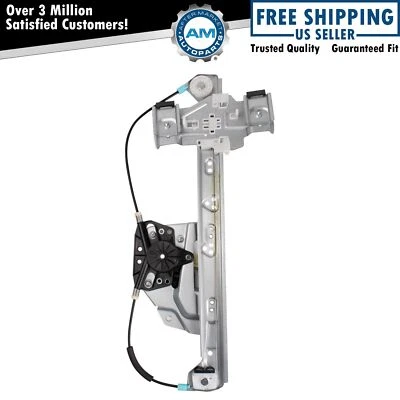Rear Left Window Regulator & Motor For 2000-2005 Cadillac DeVille GM1550119