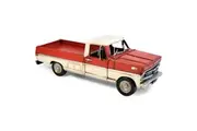 Boyle 1970 Ford F-100 Ranger Metal Ornament Home Vehicle Car Decor Red 33cm