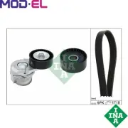VRIBBED BELT SET 529 0312 10 FOR OPEL ASTRA/J/Hatchback/Van/Sports/Tourer/GTC