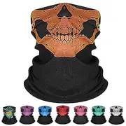Cycling Face Mask Cover Headwear Neck Gaiter Neck Tube Scarf Halloween UV Sun Protection Windproof Fast Dry Quick Dry Bike / Cycling American flag 108 Ghost he