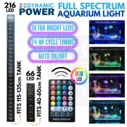 Aquarium Light Lighting Full Spectrum RGB LED Lamp Aqua Plant Fish Tank Remote
