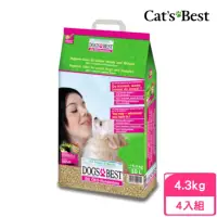 在飛比找momo購物網優惠-【CAT’S BEST 凱優】犬專用凝結木屑砂 10L/4.