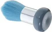 HAMPPLIES Nail Duster Brush with Soft Bristles Portable Fingernail Cleaning Brush for Manicure Ergonomic Handle for Easy Use Compact for Go Nail Care