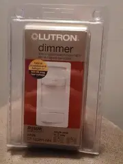 Lutron Skylark Contour Dimmer Switch Single-Pole or 3-Way in White