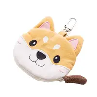 在飛比找momo購物網優惠-【KIRO 貓】柴犬寶寶 造型拉鍊 零錢包 小物收納包(82
