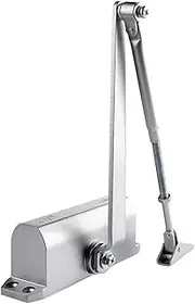 Door Closers, Hinges, Heavy Duty Door Closer, Adjustable Hold Closer, Overhead Door Closers, with Hydraulic Hinge 2 Adjustment Valves (Size : Style 1)