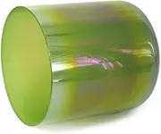 Alchemist Crystal Singing Bowl, 6 Inch 440Hz, Green Quartz Singing Bowl, For Beginners Professionals, Relieve Fatigue Anxiety, Meditation Props(A Note)