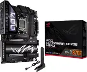 ASUS ROG CROSSHAIR X870E HERO AMD AM5 ATX motherboard DDR5 5XM.2 PCIe 5.0 WiFi-7