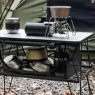 High Quality Under Table Storage Bag Outdoor Indoor Folding Net Bag Portable New