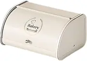 TOMVAES Bread Storage Bin, Kitchen Countertop Bread Container Bin,Metal Kitchen Food Storage for Kitchen Countertop, Bread, Bagels, Cookies