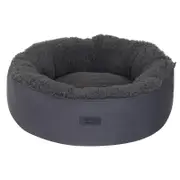 Baxter Bone Large Charcoal All In One Donut Pet Bed