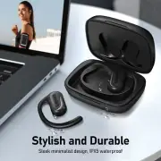 Audiovance OpenComfy CF301 Wireless Running Headphones, Open-Ear Bluetooth Head