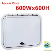 Caravan Access Door Campervan Storage Hatch 500x600 Trailer Camper Teardrop RV