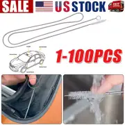 Refrigerator Scrub Brush Flexible Cleaner Hole Car Sunroof Drain Clog Remover (for: Smart)