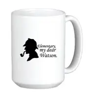 11oz Elementary, My Dear Watson Ceramic Coffee Mug Tea Cup Gift