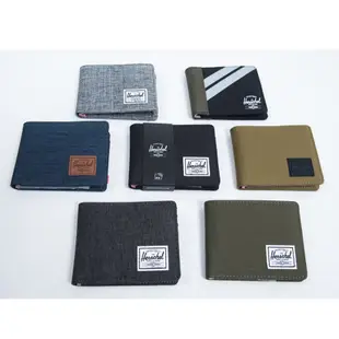 Herschel Roy Bi-Fold Wallet 全黑 黑色 RFID 防盜 帆布 皮夾 短夾 男生 錢包 現貨