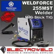 WELDCLASS Weldforce 255 MST Mig Stick Tig Welder + Torch + 255MST WF-06167
