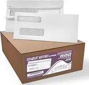 #9 Check Envelopes, Double Window, Self-Seal, Security Tinted, for QuickBooks Checks, Sage 100 program, Blackbaud Software ETC, 3-7/8 X 8-7/8, Box of 500 - Designed for Checks