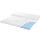 Dreamz Cool Gel Memory Foam Mattress Topper 5/8cm Bamboo Cover Double Queen King