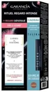 Garancia Rituel Regard Intense Roll-On Multi-Action Eye and Eyebrow Kit with Mascara, Maroon