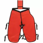 NEW!! CONDOR CONDOR Chaps: Nylon, 42 in Overall Lg, Orange, Open Back Chap