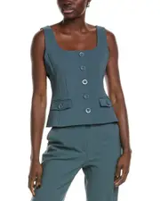 TOCCIN Georgia Button Front Top