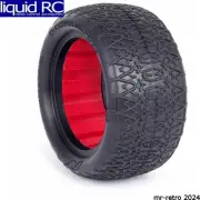 AKA Racing 13127XR 1:10 Buggy Crosslink Soft LW Tire w/Red Insert 2