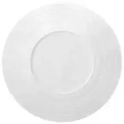Oneida L5650000163 Manhattan Warm White 12" Diameter Porcelain Plate - 1 Doz
