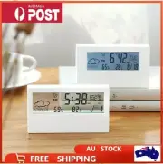LCD Digital Temperature Humidity Meter Home Hygrometer Alarm Clock Thermometer