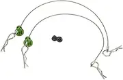 RC Body Clips, RC Car Body Clips RC Car Clips for Body Anti Lost Body Shell Wire Clip Pin RC Body Shell Rope Wire with Screw Retaine for 1/10 RC Car