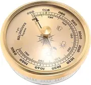 Portable Home Barometer Air Pressure Dial Barometer Vacuum Pressure Gauge Accurate