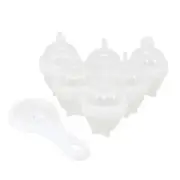 7pcs/set Cooking Hard Boil Eggs With Eggs Separator Eggs Steamer Cooker Tool