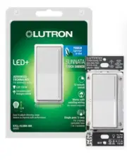 Lutron Sunnata 1.25 amps Single Pole 3-Way Dimmer Switch White (STCL-153MH-WH)