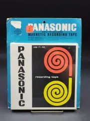 Panasonic Nos Reel to Reel 1/4 Inch Magnetic Recording Tape 1500 Ft