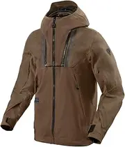 REV'IT! Men's Component 2 H2O Off-Road Adventure Motorcycle Jacket (Brown - 2X-Large)
