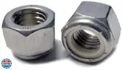 Superior Grade/Type 316 Stainless Steel Nylon Insert Lock Nuts - Marine Bolt
