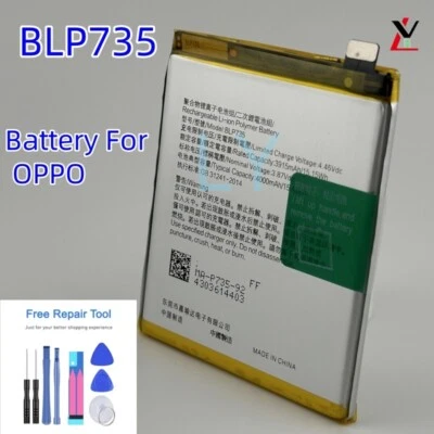 NEW Replacemen Battery BLP735 3.87V 4000mAh For OPPO Reno2 Li-Polymer TOOLS