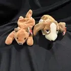 TY Beanie Baby 1996 Sly The Fox & Tracker The Hound