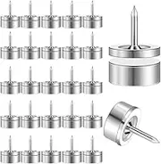 Snblzhef Magnetic Push Pins, Set of 20, Wall Bulletin Boards, Strong Decorative Push Pins, Picture Hanging Kit
