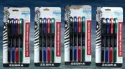 Fineliner Needle Point Pen- 4 Packs-Zebra Sarasa-16 Pen Bundle Lot