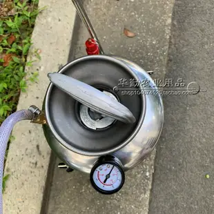 不銹鋼噴霧器 手動氣壓式噴壺園藝打藥機 噴柴油酒精消毒高壓噴霧瓶 全館免運